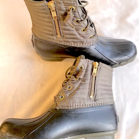 Sperry Saltwater Duck Boots Women’s Size 6 | Waterproof Lace-Up Winter Boot - Picture 3 of 9
